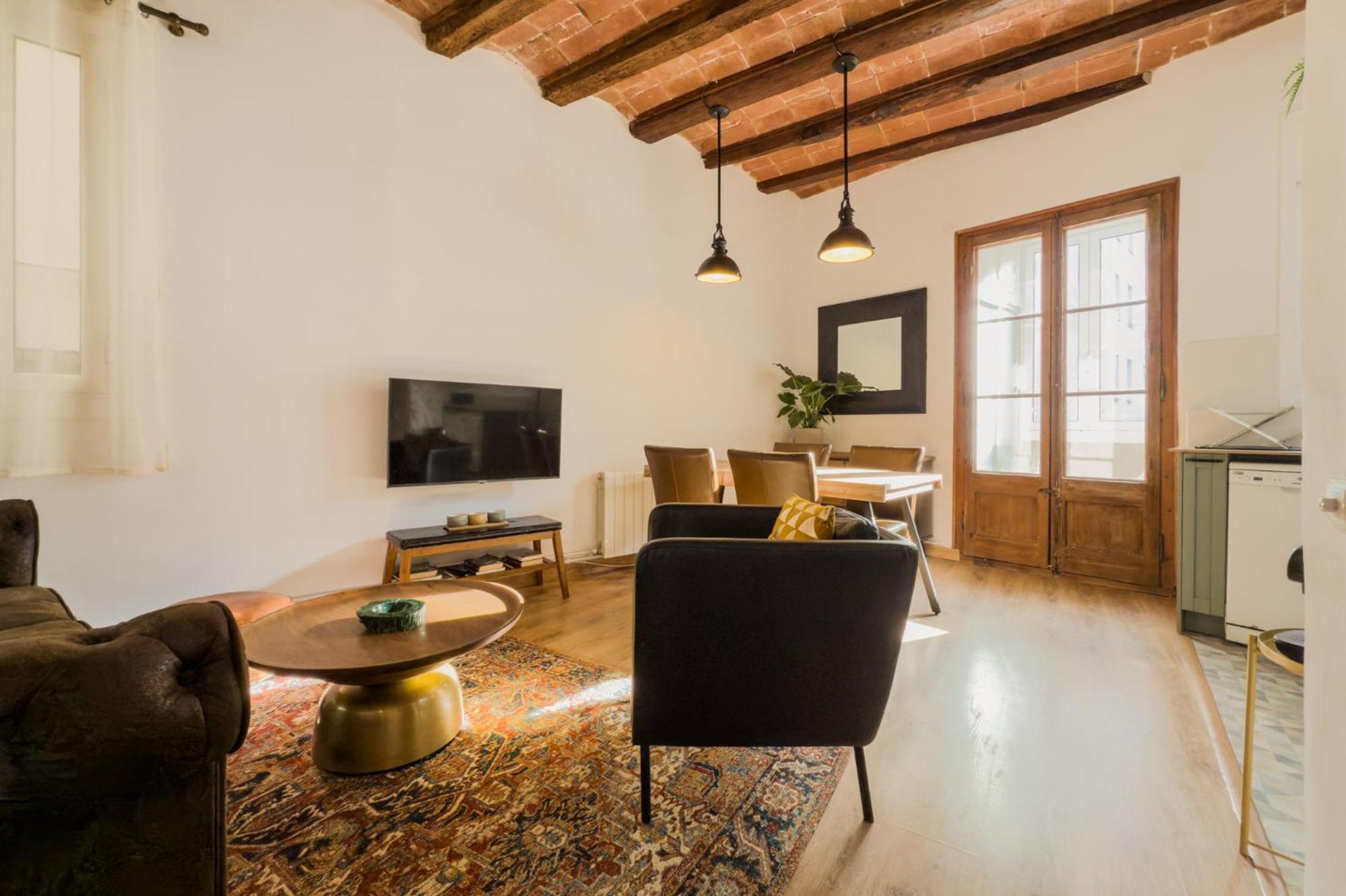 Magalhaes - Trad Flat In Poble Sec, Near Ramblas برشلونة المظهر الخارجي الصورة